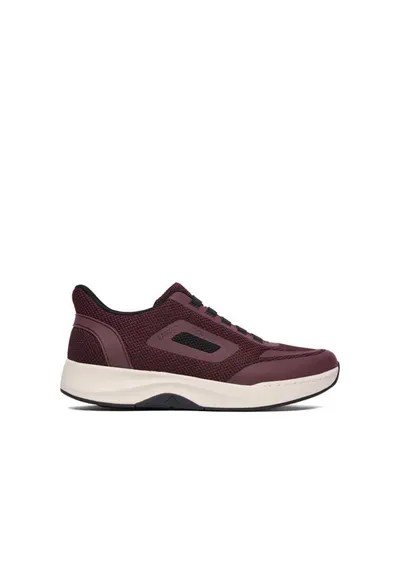 Pantofi sport dama - ELLI 17 - Carmin/Schwarz - tesatura