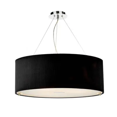 Lampa suspendata Zaragoza 6 Light Pendant Black 90CM