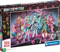 Puzzle pentru copii Clementoni din 104 piese - Monster High (varianta 3)