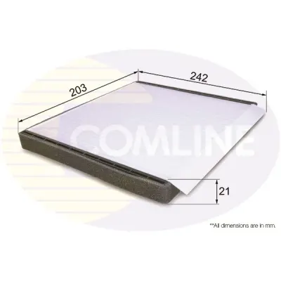 Filtru, aer habitaclu COMLINE EKF203