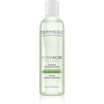 Dermedic Normacne Preventi demachiant calmant tonic pentru ten gras și mixt 200 ml