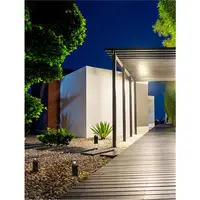 Pitic NEVE Nisipiu Negru Aluminiu LED 11 Wat 220-240 Volt 600Lm 3000K IP65