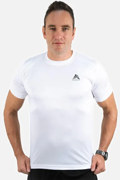Tricou tehnic Fitskin Alb Seniori