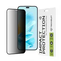 Folie de protectie Ecran Privacy Techsuit pentru Honor 200 Lite, Sticla Securizata, Full Glue, 111D