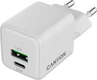 Încărcător Canyon - CU20AC, 20W, alb