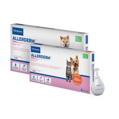 Allerderm Spot On, Pentru Caini, 6 X 4 ml