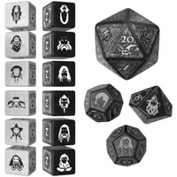 Set de zaruri Q-Workshop - The Hobbit TCG Dice Set: Umbral Hollow (16 buc.)