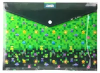 Dosar cu buton Junior Enlo 4 - A4, pixel