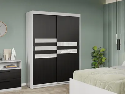 Dressing / Dulap dormitor Ferrara 138 - Glass