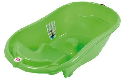 Cadă anatomică OK Baby - Onda, 53 cm, verde