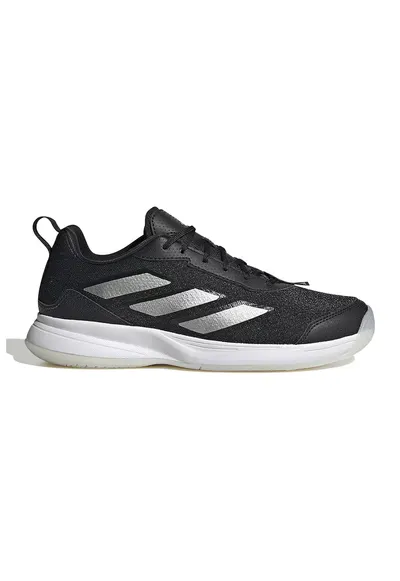 Pantofi cu garnituri din plasa pentru tenis AvaFlash - Negru/Argintiu