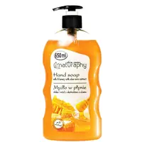 Sapun lichid Lapte si Miere cu extract de Aloe Vera Naturaphy, Blux | 650 ml