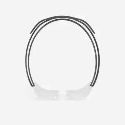Elastic pentru ochelari de înot BFIT / SWEDISH / BFAST Negru