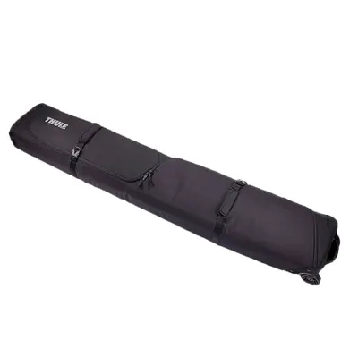 Geanta schi Thule RoundTrip Double Ski Roller 192cm, Negru, 2024