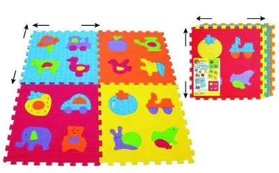 Puzzle moale pentru podea 4 piese