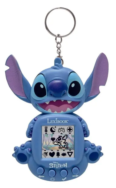 Consolă de jocuri mini Lexibook - Disney Stitch, My Best-E, cu 3 jocuri