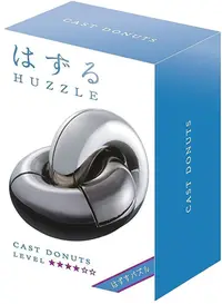Puzzle logic metalic Hanayama - Cast Puzzle Donuts Huzzle