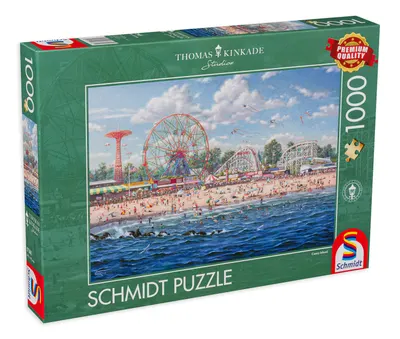 Puzzle Schmidt din 1000 de piese - Distracție pe plajă