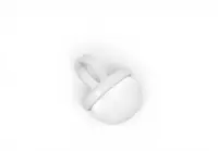 Perie Praf Unghii Ring Brush / Mini Pamatuf | Alb