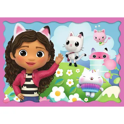 Puzzle 4 in 1 - Gabbys Dollhouse - Aventurile lui Gabby