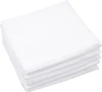 Scutece muselina albe 5set 70x70cm Hausmann