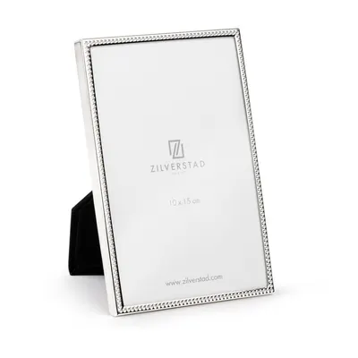 Ramă foto argintiu-lucios cu picior de susținere din metal 11x16 cm Sweet Memory Pearl – Zilverstad