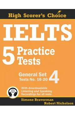 IELTS 5 Practice Tests, General Set 4: Tests No. 16-20