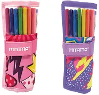 Penar școlar echipat Mitama 2 in 1 Glitter Roll - Rulouri, asortiment