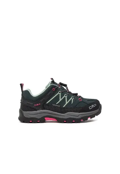 Ghete copii - 30865 - Piele naturala - Roz/Negru - Negru/Roz