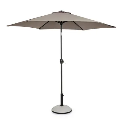 Umbrelă de soare taupe ø 270 cm Kalife – Bizzotto