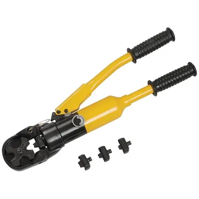 Presa hidraulica with a matrix si the valve PGR-150MK