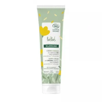 Crema bio impotriva iritatiilor din zona scutecului, 100 ml, Klorane Bebe