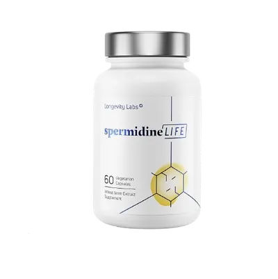 Supliment pentru regenerare celulara, rejuvenare si anti-aging Original 365+, 60 capsule, Spermidine Life