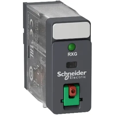 Releu Ambrosabil de Interfata, Zelio Rxg, 1C/O Standard, 24Vca-10A-cu Ltb Si Led