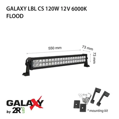 Proiector bara LED GALAXY LBL CS 120W 12/24V 6000K