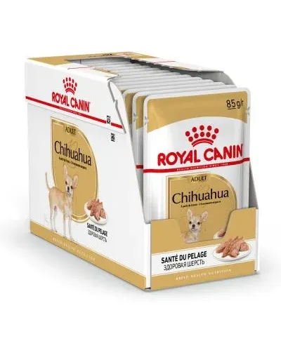 Set 12 buc x 85 gr Hrana umeda pentru caini Royal Canin Chihuahua Adult Pate