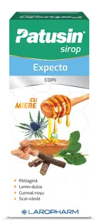 Patusin Expecto pentru copii, 100ml, Laropharm