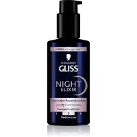 Schwarzkopf Gliss Night Elixir elixir leave-in pentru varfuri despicate 100 ml