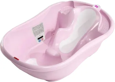 Cadă anatomică OK Baby - Onda Evolution, 53 cm, roz