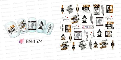 Tatuaj pe Baza de Apa Unghii - BN1574/1526
