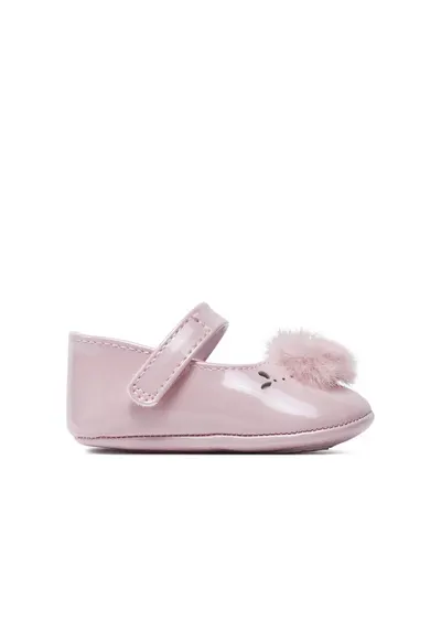 Balerini fete - 49093 - Piele ecologica - Roz - Roz