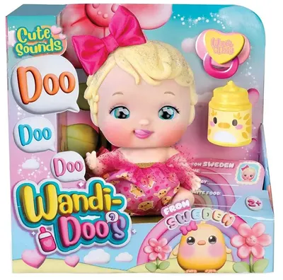 Păpușă interactivă Giochi Preziosi Wandi-Doo - Sweden, 20 cm