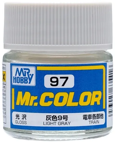 Vopsea acrilică Mr. Hobby - Mr. Color, C-097 Light Gray, 10 ml