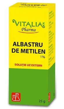 Albastru de metilen 1%, 25g, Vitalia