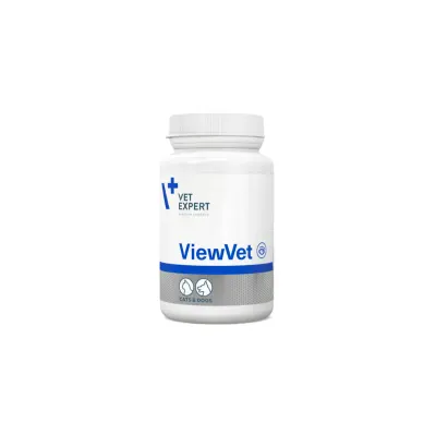 VET EXPERT ViewVet, supliment oftalmic câini, capsule VET EXPERT ViewVet, supliment oftalmic câini și pisici, flacon, 45 capsule