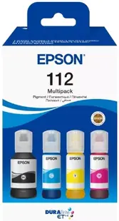 Recipiente de cerneală Epson - 112 EcoTank, pentru Epson EcoTank, 4 culori