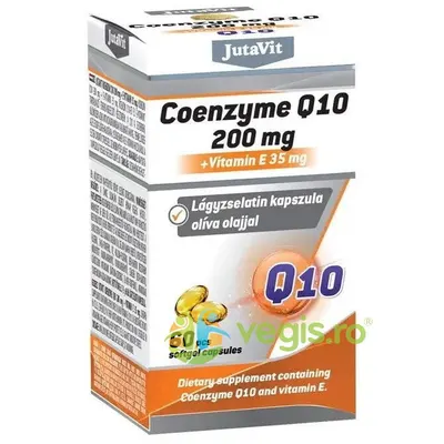 Coenzima Q10 200mg + Vitamina E 35mg 60cps moi
