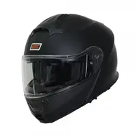 Casca moto Origine Logic Solid rabatabila cu ochelari, culoare negru, marime S, ECE 2206