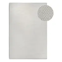 Covor crem țesut manual din amestesc de lână 60x90 cm Pradesh Natural White – Elle Decoration