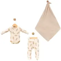 Set cu scutec Minisse - 3-6 luni, Leaves